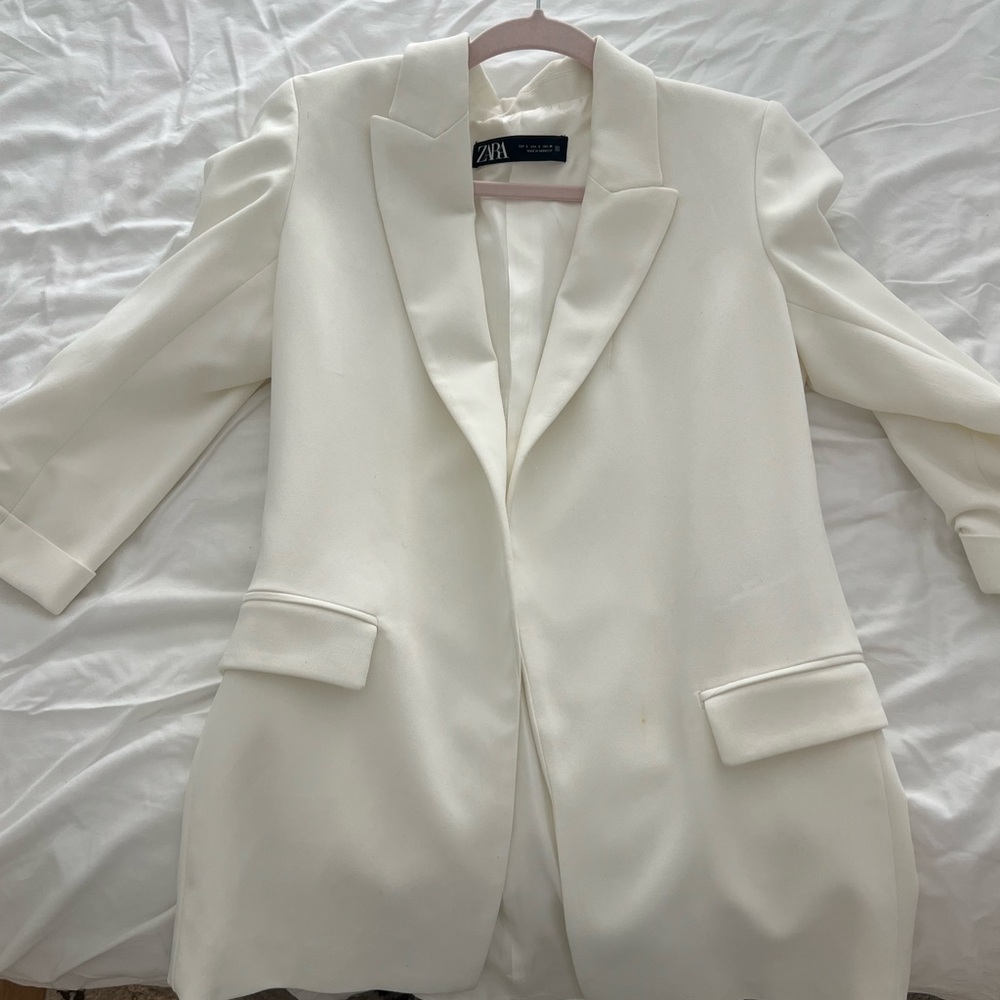 Zara Women's Cream Blazer